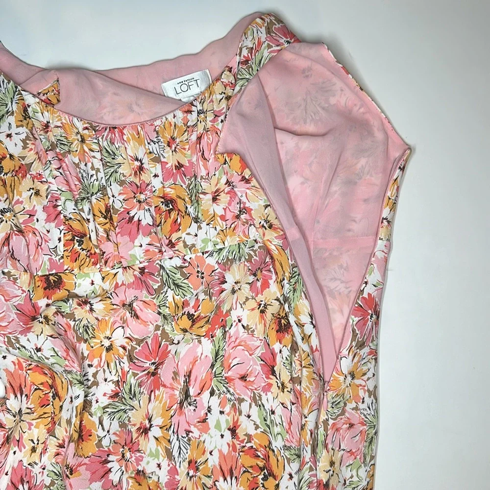 Ann Taylor Loft Sleeveless Spring/Summer Dress - Picture 10 of 12